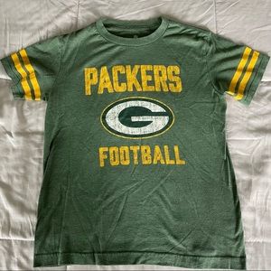 NFL team apparel Packers youth large t-shirt